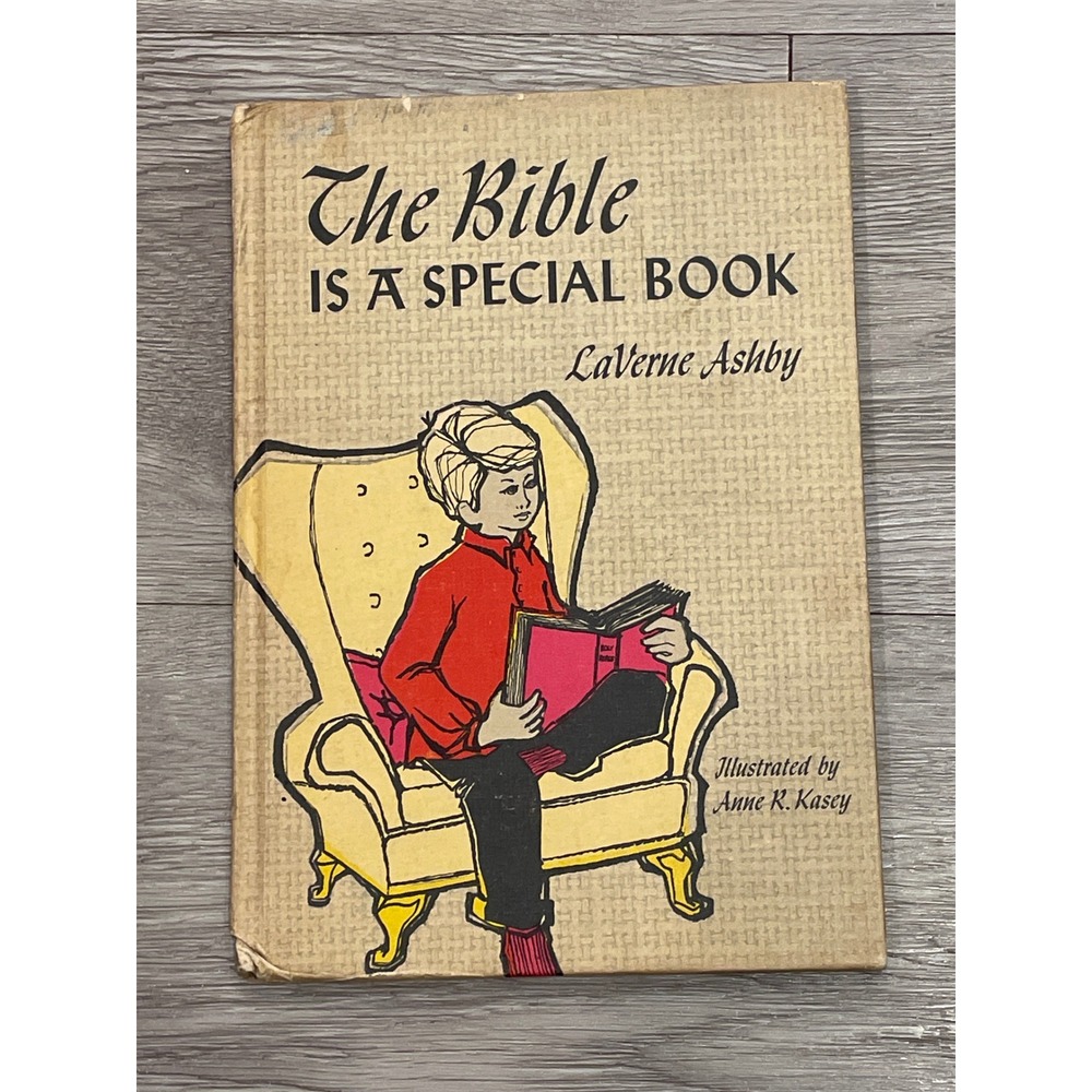 Vintage The Bible Is a Special Book by Laverne Ashby 1966 Children Book